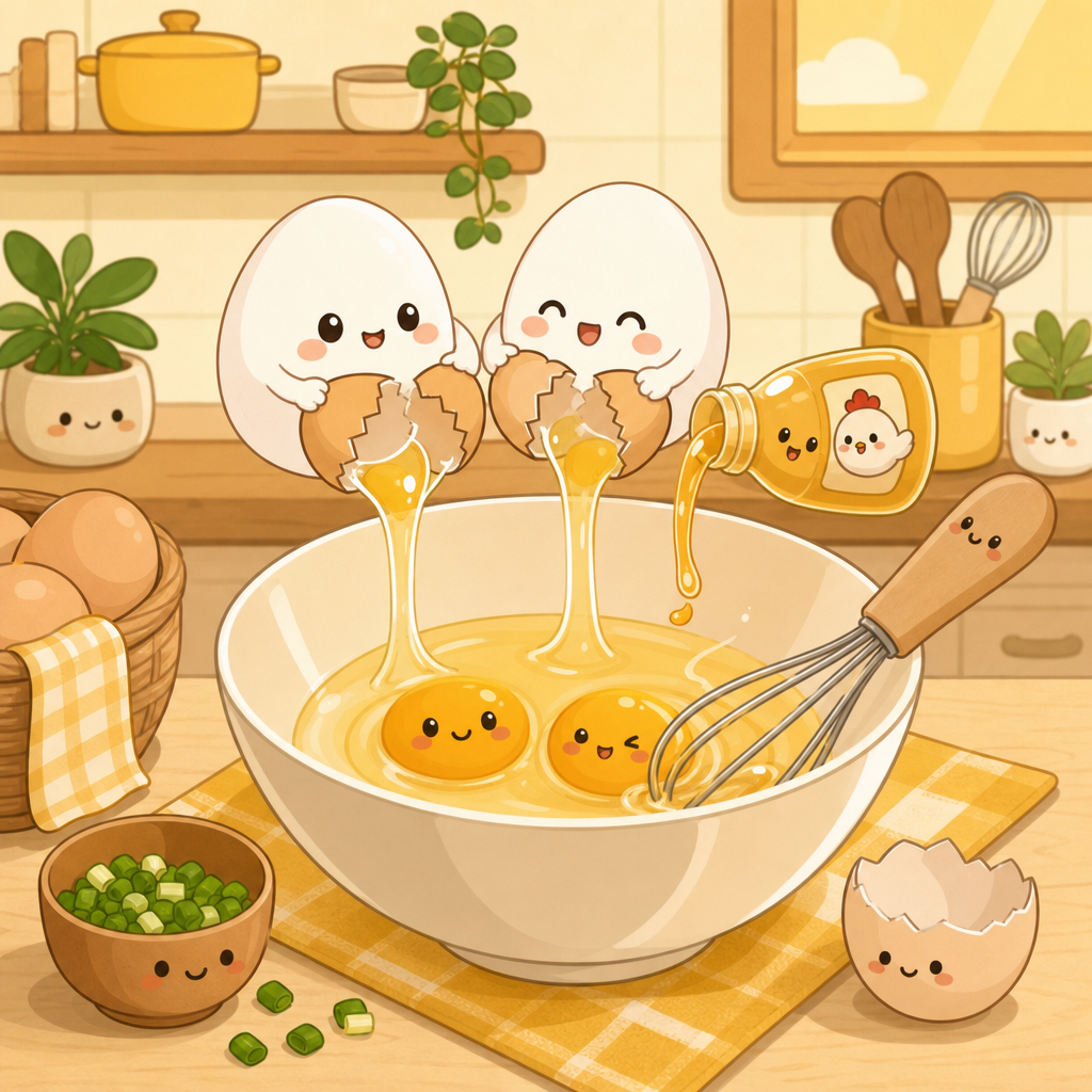 打蛋加滴雞精